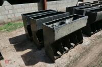 3 X 4' PLASTIC LIVESTOCK FEEDERS - 3