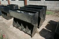 3 X 4' PLASTIC LIVESTOCK FEEDERS - 6