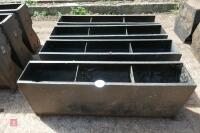 4 X 4' PLASTIC LIVESTOCK FEEDERS - 6