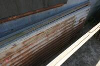 5 X 10' SHEETED GALVANISED HURDLES - 3