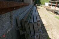 6 X 10' SHEETED GALVANISED HURDLES - 4