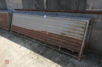 6 X 10' SHEETED GALVANISED HURDLES