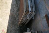 6 X 10' SHEETED GALVANISED HURDLES - 8