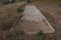 7 LOTS OF CONCRETE FEED PADS