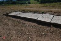 7 LOTS OF CONCRETE FEED PADS - 5
