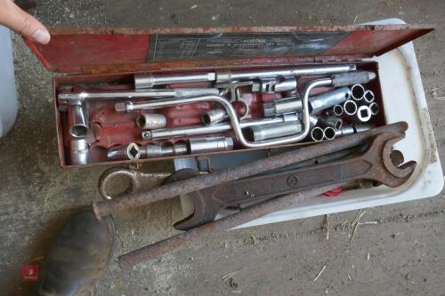 SOCKET SET, SPANNERS ETC