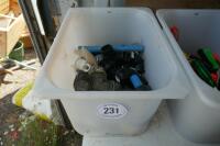 BOX OF WATER FITTINGS