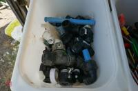 BOX OF WATER FITTINGS - 2