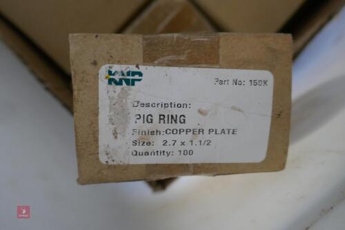 PIG RINGS & PLIERS