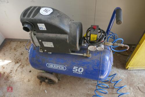 DRAPER 50L AIR COMPRESSOR