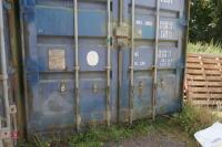 2000 20' X 8' SHIPPING CONTAINER - 8
