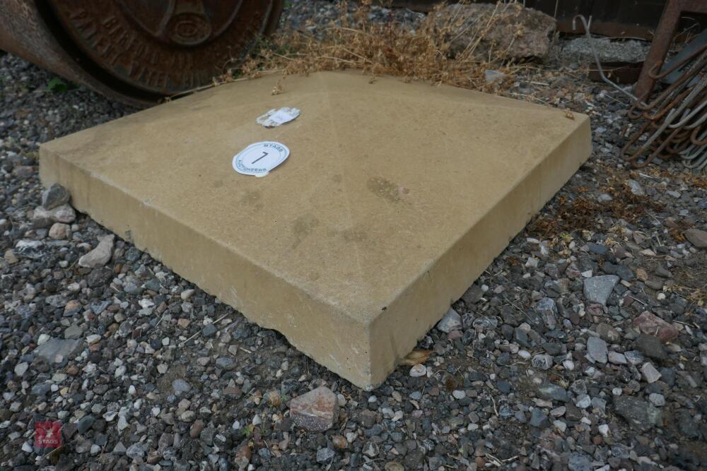 CONCRETE PILLAR TOP