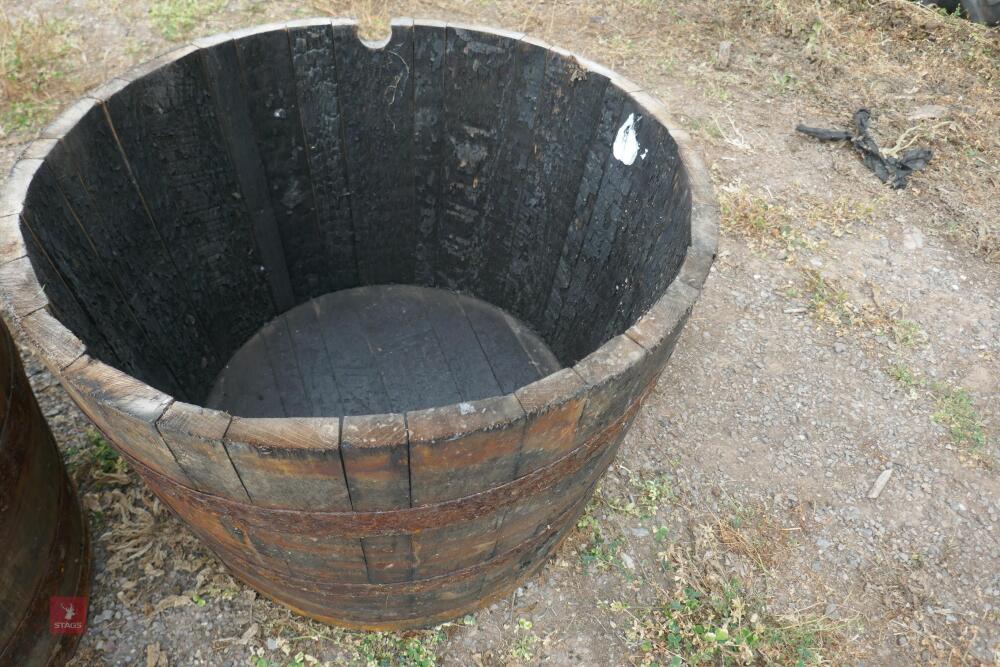 1/2 OAK WHISKY BARREL