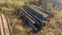APPROX 25 1.6M WOODEN FENCE STAKES - 2