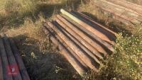 APPROX 25 1.6M WOODEN FENCE STAKES - 5