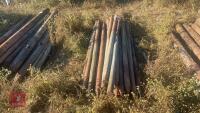 APPROX 25 1.6M WOODEN FENCE STAKES - 2