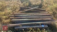 APPROX 25 1.6M WOODEN FENCE STAKES