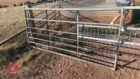 2.4M GALVANISED FIELD GATE