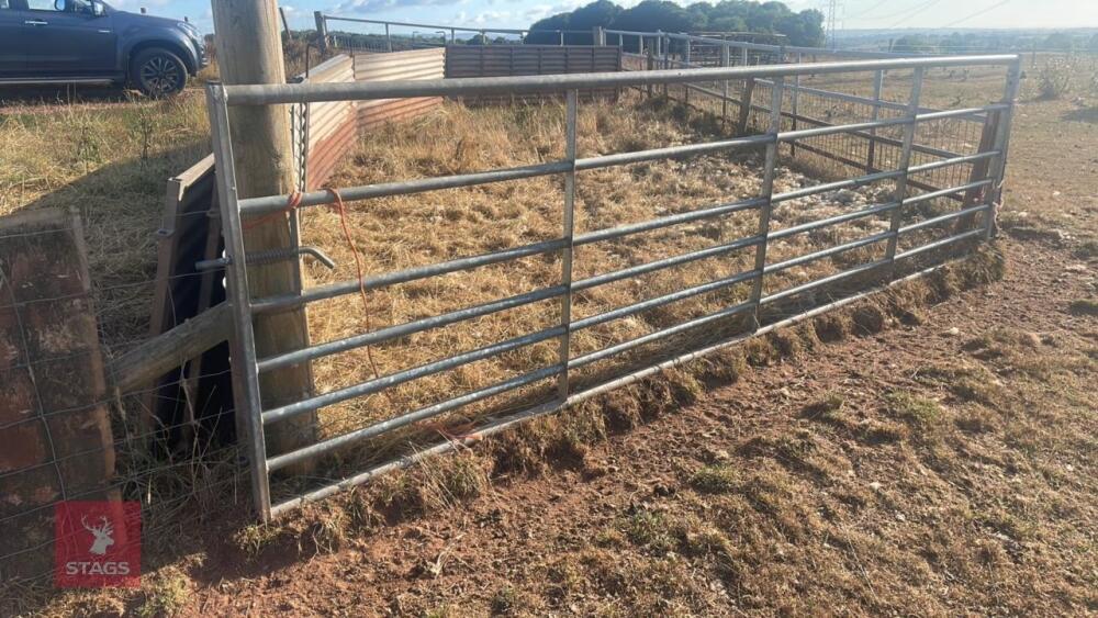 4.3M GALVANISED FIELD GATE