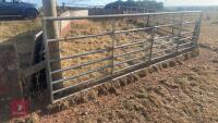 4.3M GALVANISED FIELD GATE - 2