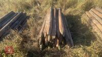 APPROX 25 1.6M WOODEN FENCE STAKES - 5