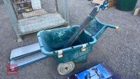 WHEELBARROW & DRAIN RODS - 2