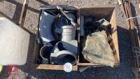 BOX OF GUTTERING SPARES - 2