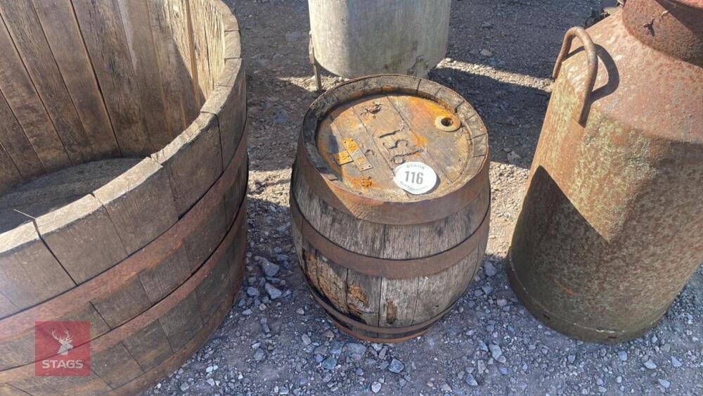 WHISKY BARREL