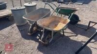 3 WHEELBARROWS - 3