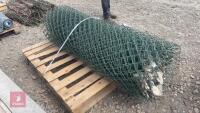 25M X 1.4M ROLL OF CHAIN LINK FENCING - 4