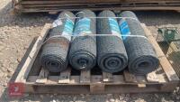 4 X 5M ROLLS OF HEXAGONAL WIRE