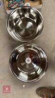 2 X SS BOWLS - 3