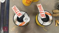 2 REELS OF STIHL STRIMMER 3MM CORD - 5