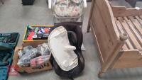 CHILD CAR SEAT AND HIGH CHAIR - 2