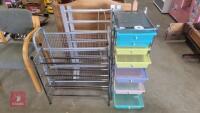 SHOE RACKS, DRAWERS AND CLOTHES DRYER - 2