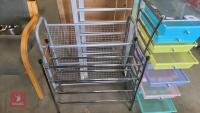 SHOE RACKS, DRAWERS AND CLOTHES DRYER - 3