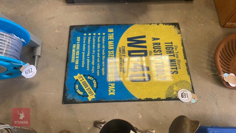 WD-40 SIGN