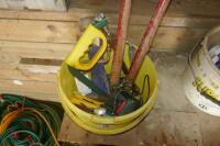 BUCKET OF HAND TOOLS - 2