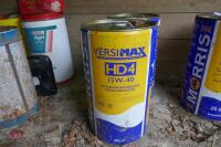 2 TUBS OF VERSIMAX HD4 15W-40 ENGINE OIL