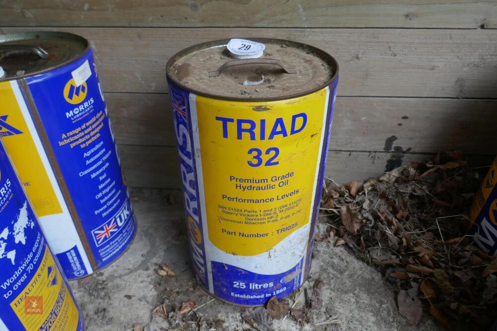 TRIAD 32 PREMIUM GRADE HYDRAULIC OIL