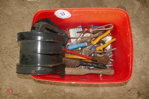 BUCKET AND HAND TOOLS