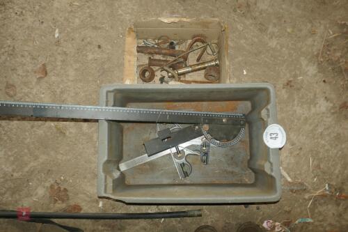 VARIOUS TRACTOR PINS & MEASURING GAUGES