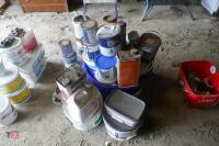 LARGE QTY OF PAINTS - 4