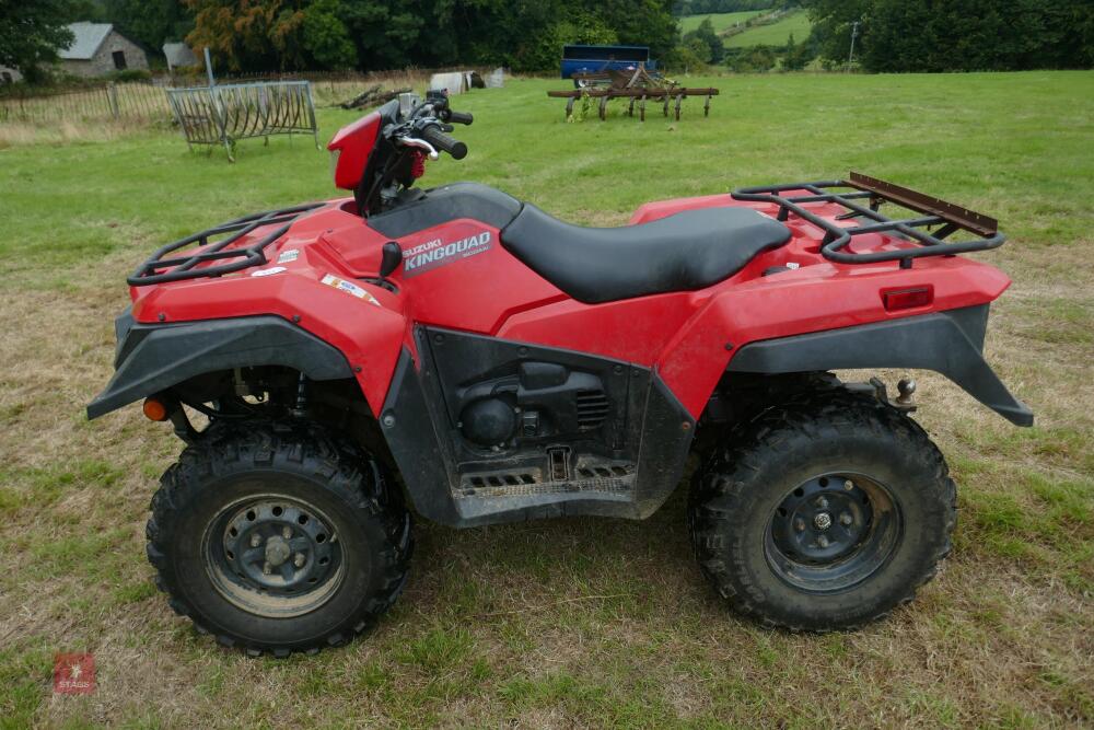 2019 SUZUKI KING QUAD 500AXI ATV