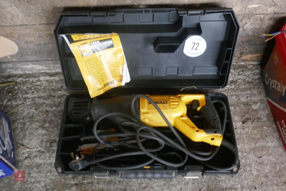 DEWALT CORDED WOOD/METAL SAW