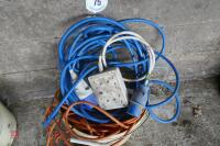 ELECTRICAL CABLES AND EXTENSION LEADS - 2