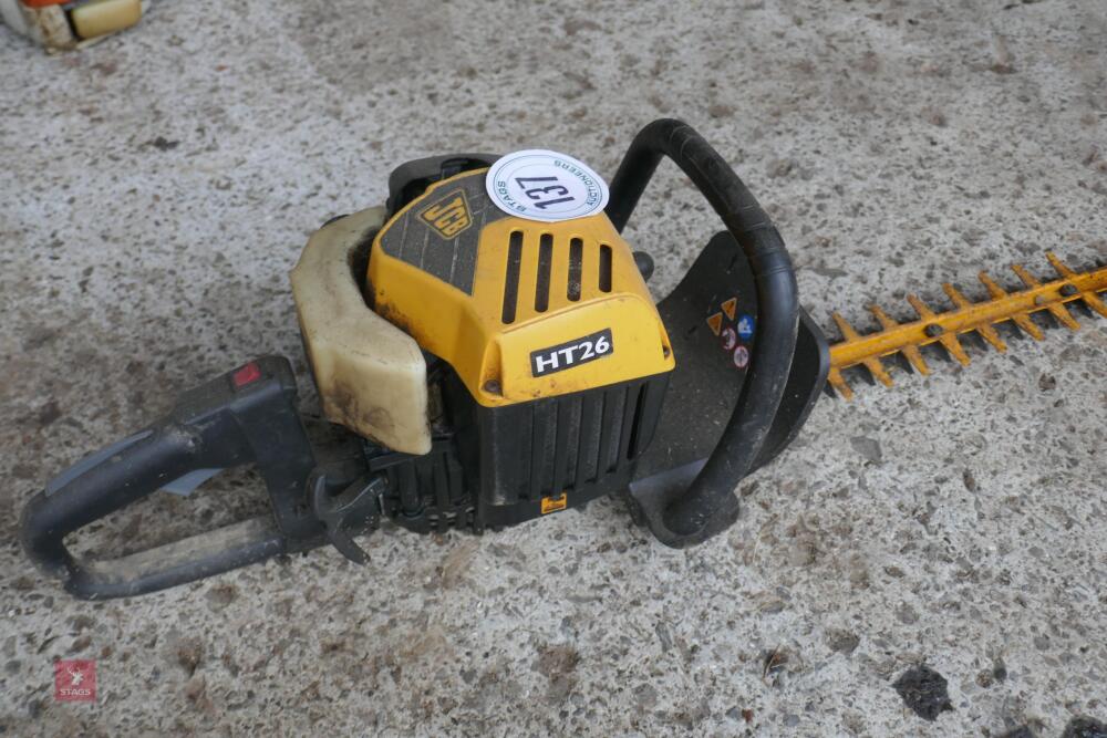 Jcb petrol hedge trimmer discount