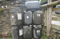 7 ASSORTED STORAGE BARRELS - 4