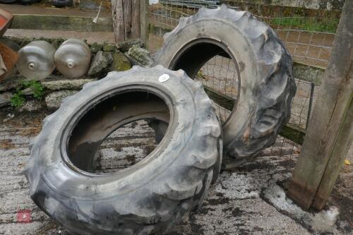 2 X 13.6 R24 TRACTOR TYRES