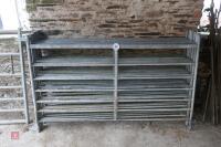 12 X 6' GALV SHEEP HURDLES - 3